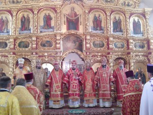 У гетьманській церкві в Суботові для молитви за Україну зібралися архієреї з усіх куточків держави