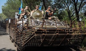 Українські танки перетворили на попіл велике угрупування сепаратистів, колона яких спробувала штурмувати Попасну