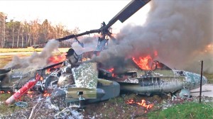 У Росії триває серія військово-технічних провалів: бойовий вертоліт розбився під час показових виступів