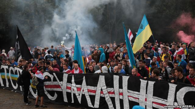 “Ультрас” зарядили Білорусь вірою у перемогу України над злом