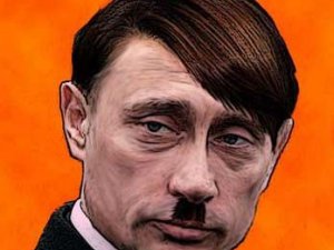 Ніде правди діти: на російському телеканалі Путіна підписали у титрах як Гітлера