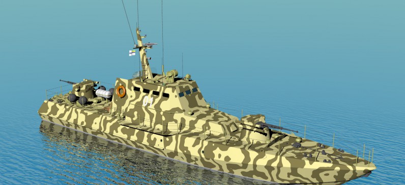 Українські корабели відновили будівництво бронекатерів “Гюрза”. Перший вже спущений на воду і переданий ВМС