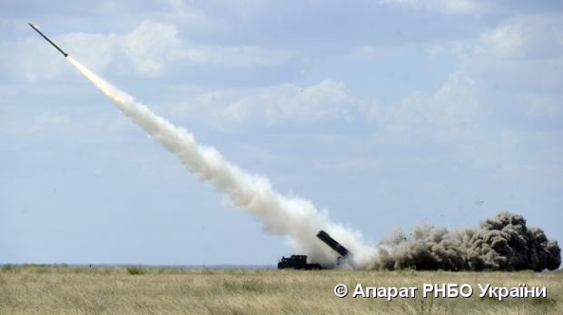 Українські військові випробували ракету нового зразка