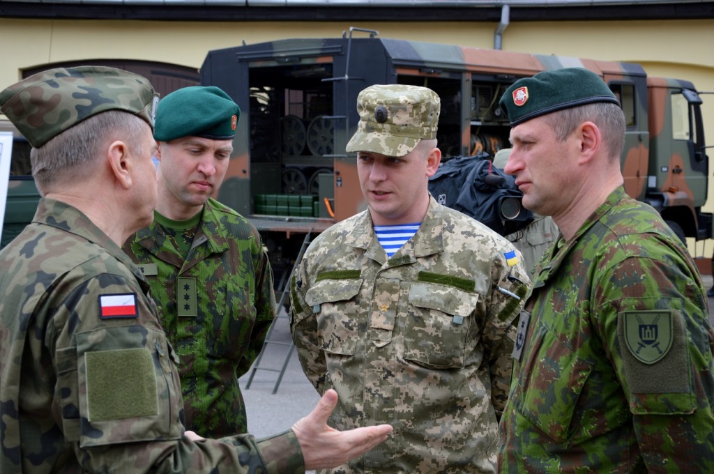 Військовослужбовці литовсько-польсько-української бригади відзначили першу річницю створення підрозділу
