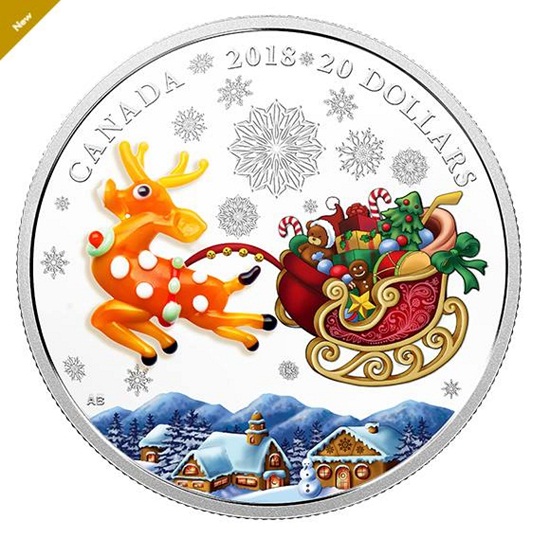 Українка розробила дизайн Новорічних 20-доларових монет для Канади