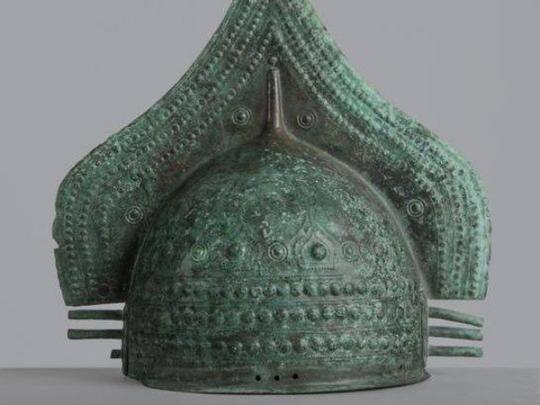 Меценат врятував для України бронзовий шолом кімерійського воїна, який виготовили етруски 2700 років тому