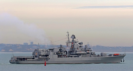 Український фрегат і американський есмінець розпочали спільні військові маневри у Чорному морі