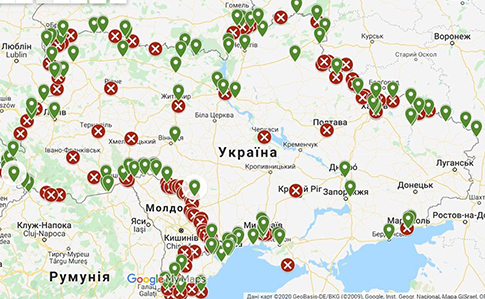 В Україну припинили впускати іноземців і закрили близько ста пунктів пропуску на кордоні