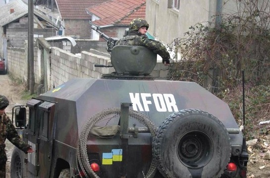 Корисний досвід: українські миротворці в Косово тренувалися розчищати шлях для військової колони