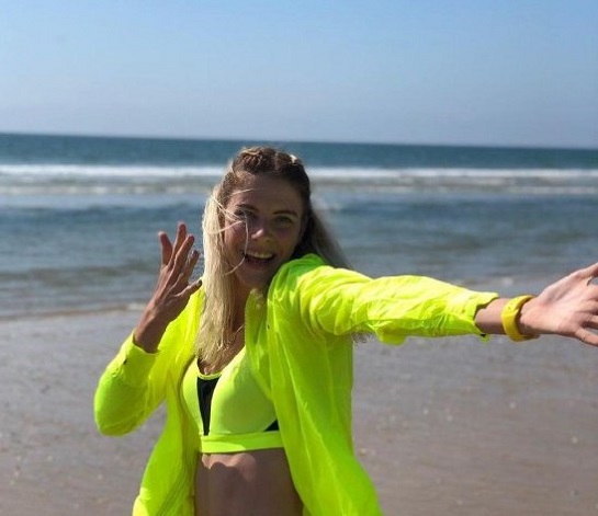 Українська спортсменка тренується на березі океану і готується до чемпіонату Європи в Парижі