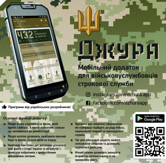 Український мобільний додаток для військових поповнився топографією НАТО