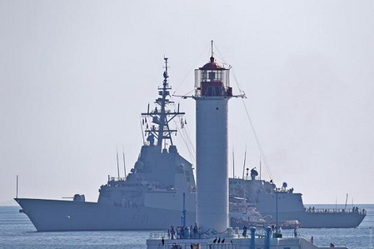 У порту Одеси пришвартувалися 5 бойових кораблів НАТО
