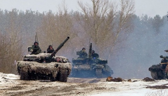 На Харківщині новітні танки Т-64БМ2 вперше задіяні у військових навчаннях ЗСУ