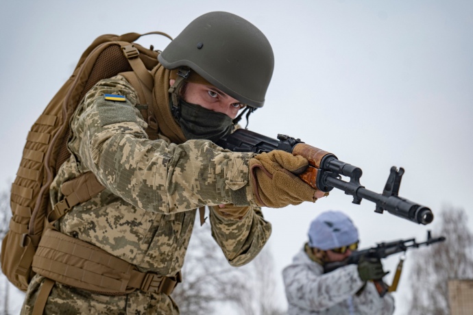 У Києві провели навчання одночасно дев’яти батальйонів тероборони