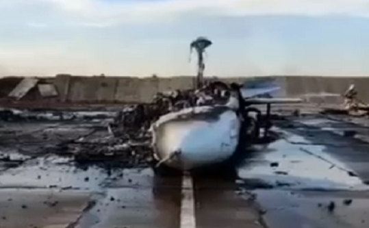 Повітряні сили України проаналізували, що могло згоріти в окупантів на аеродромі в Криму, де сталося “самозагорання”