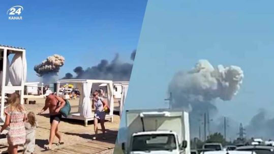 У тимчасово окупованому Криму – вибухи на аеродромі, звідки літаки рашистів робили нальоти на материкову територію України
