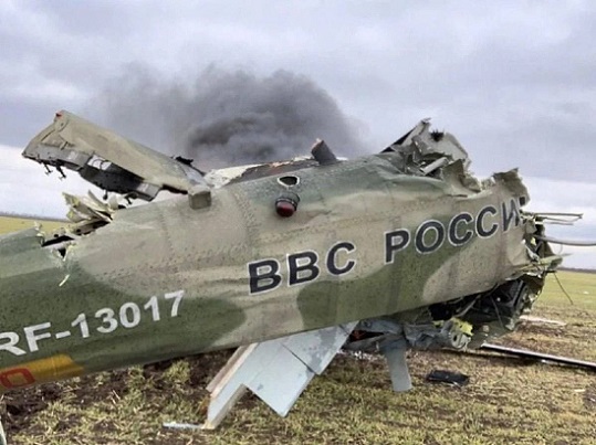 За три дні збито чотири улюблені вертольоти росії Ка-52 “Алігатор”