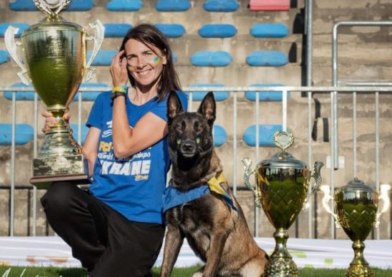 Українка та її службова собака з Нацгвардії стали чемпіонами світу