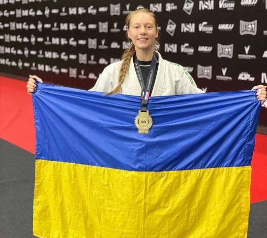 13-річна українка стала чемпіонкою світу з джиу-джитсу, а 16-річна українка – чемпіонкою Європи з шахів