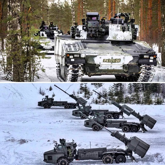 Швеція передасть Україні пів сотні бойових машин піхоти та самохідні артустановки Archer