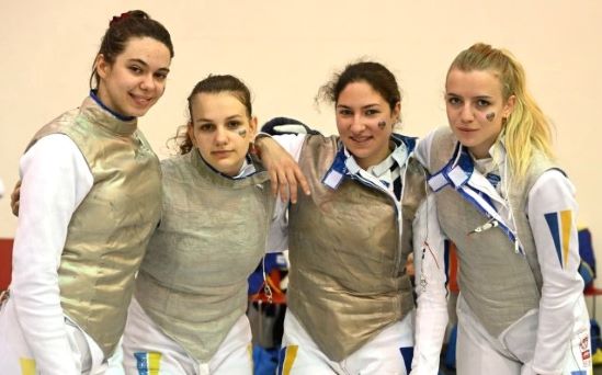 Збірна України з фехтування здобула “срібло” на чемпіонаті Європи U-23