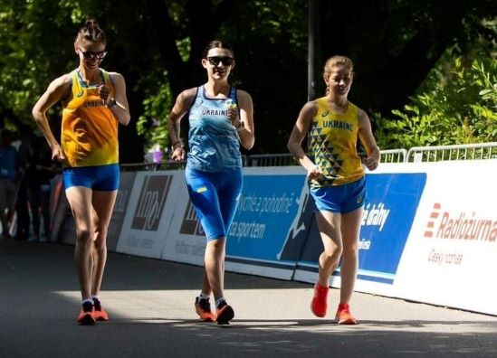 Спортсменки української команди здобули “срібло” на чемпіонаті Європи зі спортивної ходьби