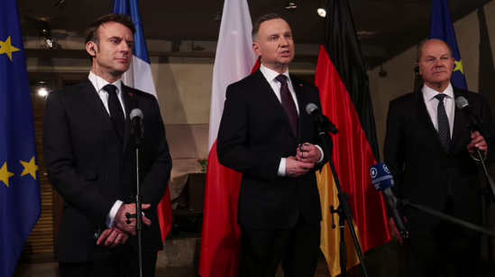 Франція, Польща і Німеччина готують “потужний сигнал” росії – напередодні контрнаступу України