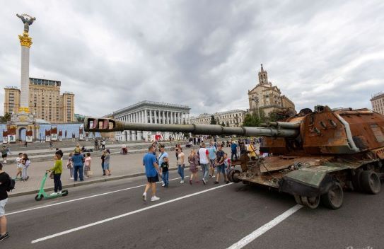 У Києві на День Незалежності розгорнуть виставку підбитої російської військової техніки